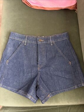 J. Crew Utility Short- Dark Blue Denim High-Rise sz 28